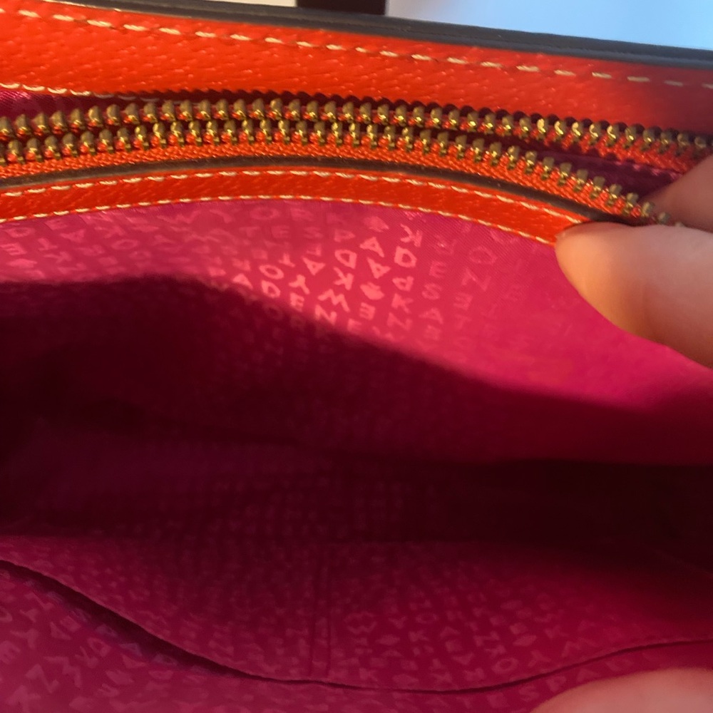 Kate Spade Red Satchel Crossbody with Structured Design - Picture 8 of 16